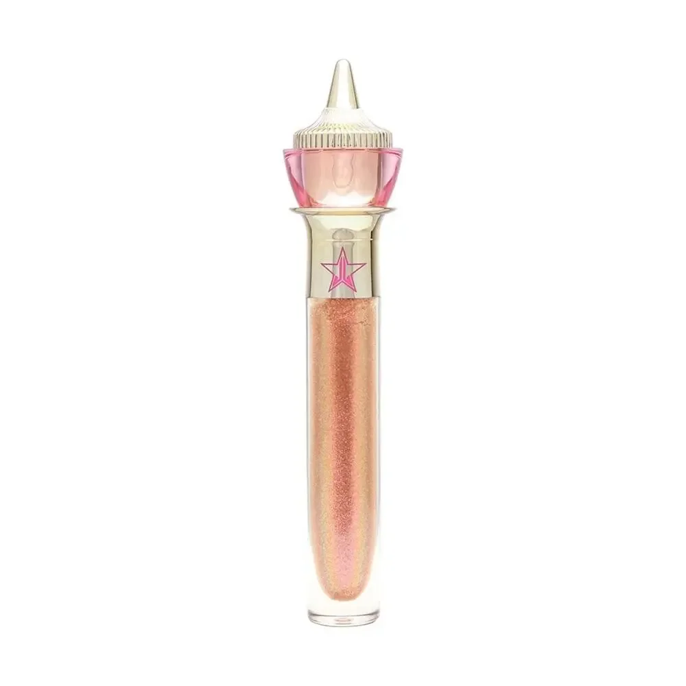 NEW JEFFREE STAR The Gloss Lip Color Shockwave Pink Bronze Light Tint Glitter